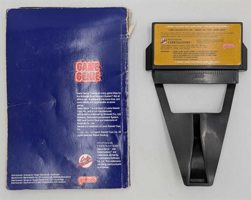 Game Genie - Manual Included - Nintendo Entertainment System (NES) Accessories (B Grade) (Used)